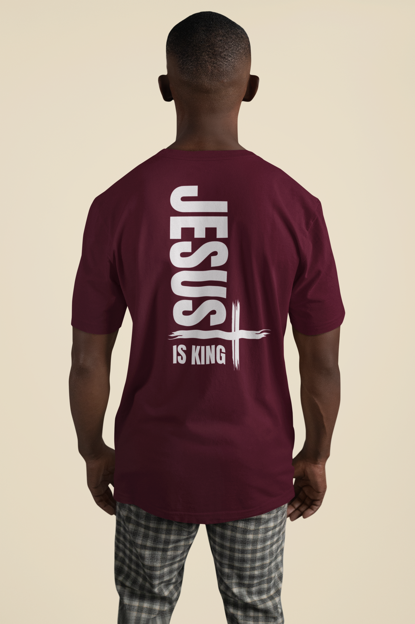 Men's Short Sleeve T-shirt, Jesus is King T-shirt, Men's Tee