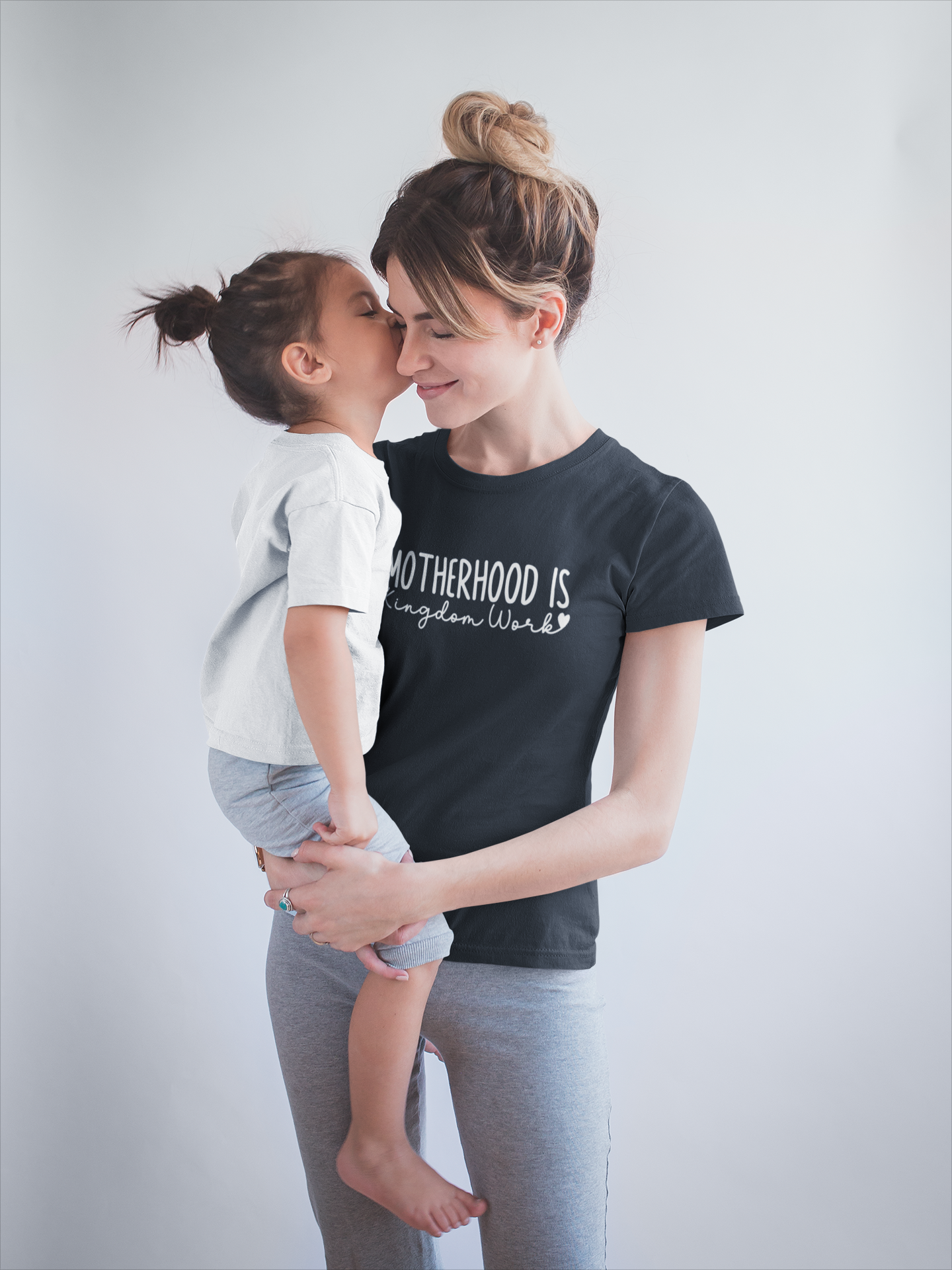 Ladies Short Sleeve T-shirt, Motherhood is Kingdom Work, Women's Tee